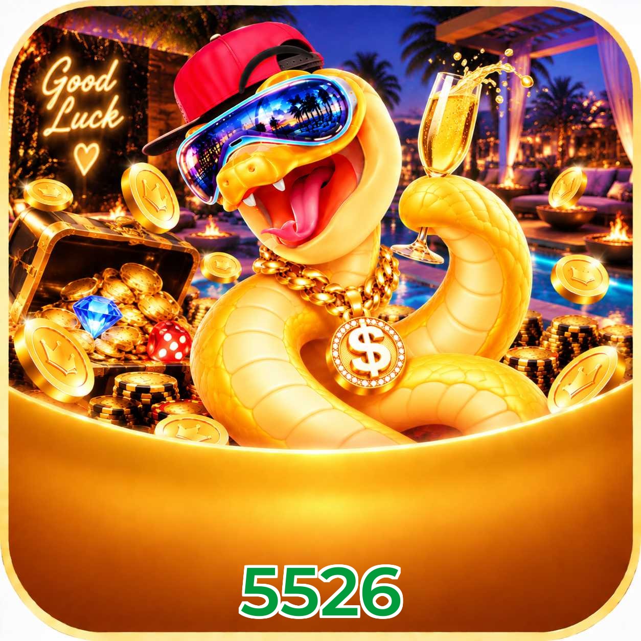 Grandes vitórias nos jogos Fortune da 5526